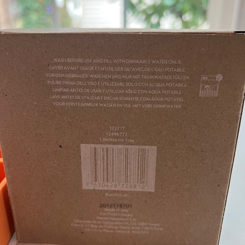 Nespresso Silicone Ice Tray, BRAND NEW - Picture 4 of 6